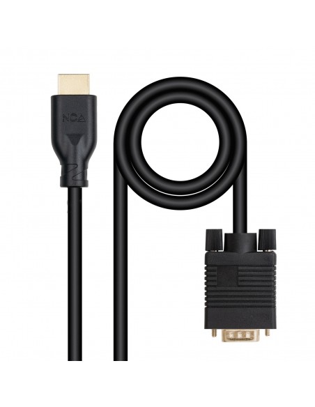 Nanocable Cable Conversor VGA a HDMI M-M 1,8 m