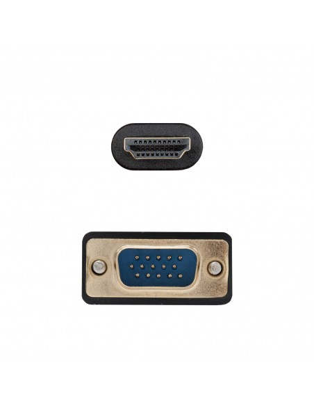 Nanocable Cable Conversor VGA a HDMI M-M 1,8 m