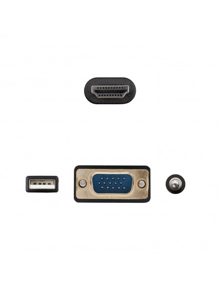 Nanocable Conversor VGA+Audio a HDMI M-M 1,8 m