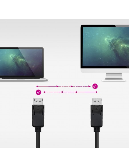 Nanocable Cable Displayport 1.4 CCS M-M 2 m