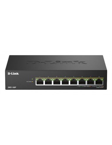 D-Link DMS-108P E Switch 8x2.5mG PoE 230W