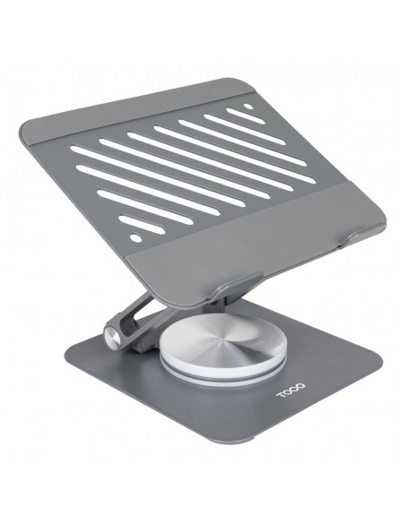 Tooq Soporte mesa 360º dispositivos hasta 13" Gris