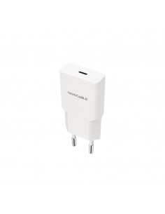 Nanocable Cargador USB-C PD 30W Blanco