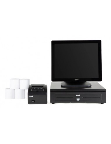 iggual Pack completo TPV 17 AIO TP8002 IRON-HD