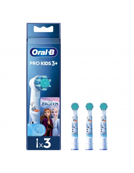 ACCESORIO DENTAL BRAUN ORAL-B KIDS FROZEN BLANCO PACK 3 UDS