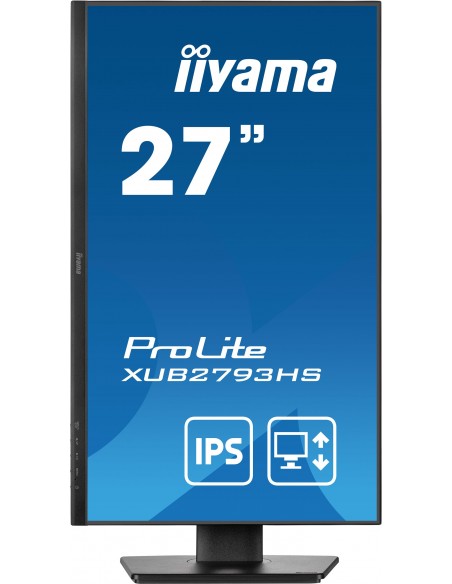 IIYAMA MONITOR IPS FULL HD 27HDMI   100HZS   REGULABLE EN ALTURA