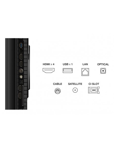 TCL 75P8K TV 75" QLED 4K   144 HZ   Onkyo Sound