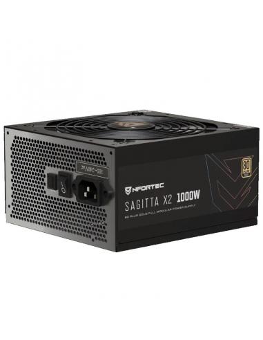 FUENTE NFORTEC SAGITTA X2 1000W FULL MODULAR 80PLUSGOLD ATX3.1 PCIE5.1 SMARTECO