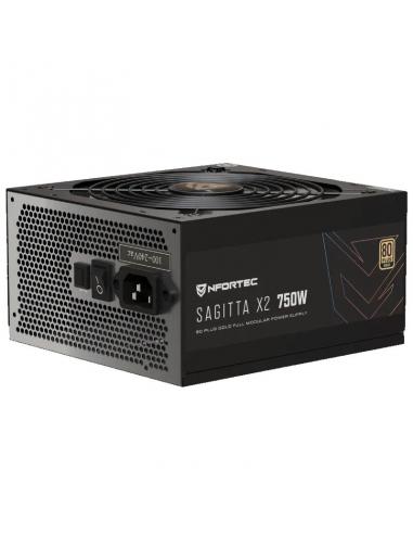 FUENTE NFORTEC SAGITTA X2 750W FULL MODULAR 80PLUSGOLD ATX3.1 PCIE5.1 SMARTECO
