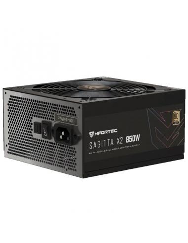 FUENTE NFORTEC SAGITTA X2 850W FULL MODULAR 80PLUSGOLD ATX3.1 PCIE5.1 SMARTECO