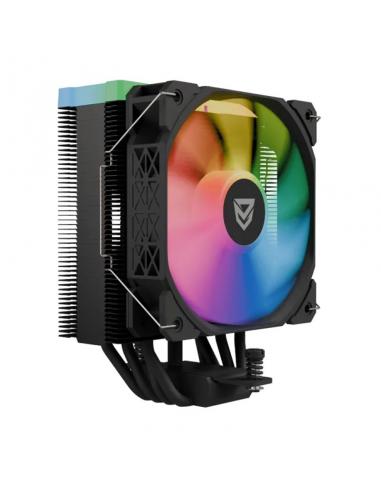 REFRIGERADOR NFORTEC CENTAURUS X2 DISIPADOR CPU POR AIRE 4 PIPES TDP 210W NEGRO