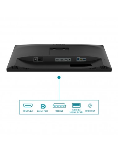 MONITOR 34 AOC CU34V5CBK PROFESIONAL CURVO WQHD 100HZ HDMI DP NEGRO