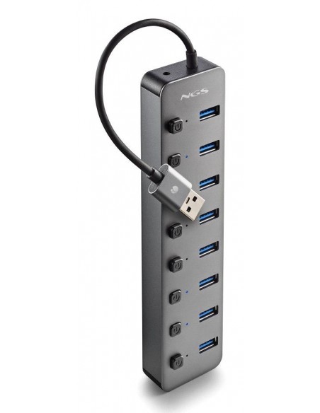 HUB USB NGS 8 PUERTOS USB 3.0 IHUB8