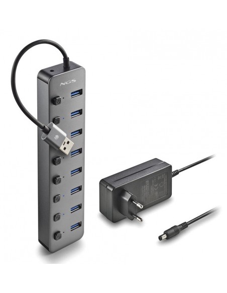 HUB USB NGS 8 PUERTOS USB 3.0 IHUB8