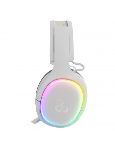 AURICULARES GAMING NEWSKILL ATON V2 IVORY TIPO C 2.4GHZ BT 1500MAH RGB BLANCO