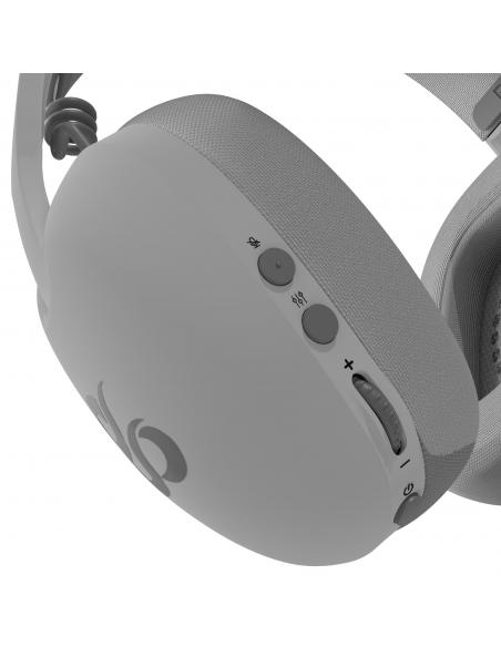 AURICULARES GAMING NEWSKILL BAEL IVORY 2.4GHZ 500MAH CABLE BT ABS 20H BLANCO