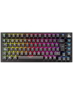TECLADO GAMING NEWSKILL PYROS PRO 75 2.4GHZ 1200MAH CABLE BT RGB ESPANOL NEGRO