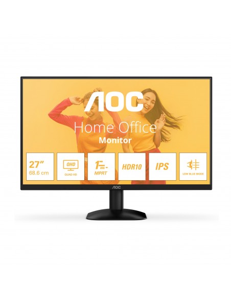 MONITOR 27 AOC Q27B35E IPS QHD 256X1440 750HZ HDMI DP NEGRO