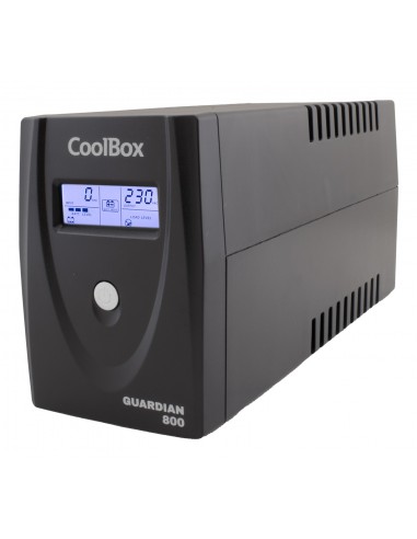 SAI COOLBOX 800VA GUARDIAN3 LCD 480W 2 SCHUKOS COO-SAIGD3-800