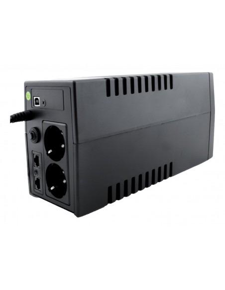 SAI COOLBOX 800VA GUARDIAN3 LCD 480W 2 SCHUKOS COO-SAIGD3-800