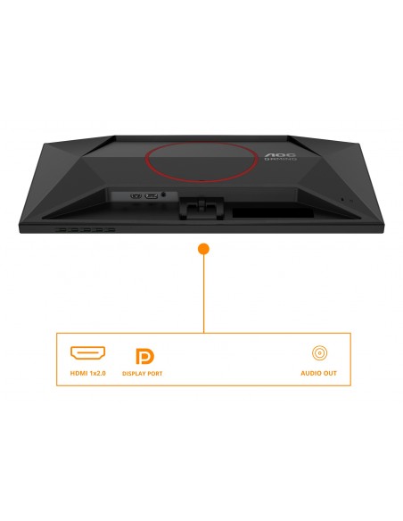 MONITOR 23.8 AOC GAMING 24G42E IPS FHD 180HZ HDMI DP NEGRO