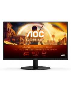 MONITOR 27 AOC GAMING 27G42E IPS FHD 180HZ HDMI DP NEGRO