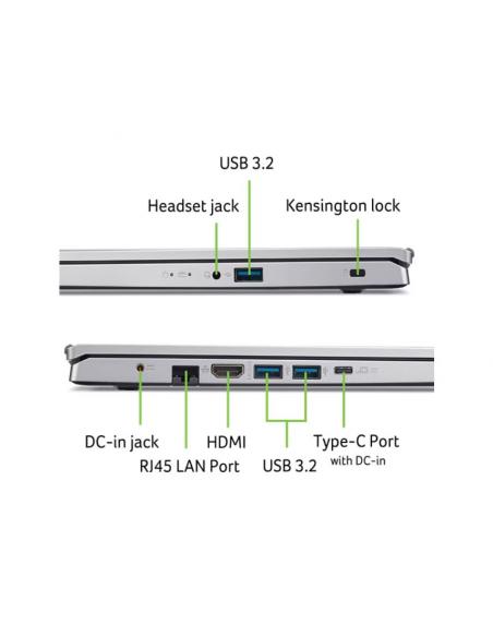 PORTATIL ACER R5 GO15 R5-5625U 15.6 8GB 512GB W11HOME NX.J7WEB.00D