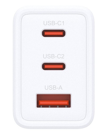CARGADOR USB D-LINK PARED DCP-651 2USB-C 1USB 65W GAN