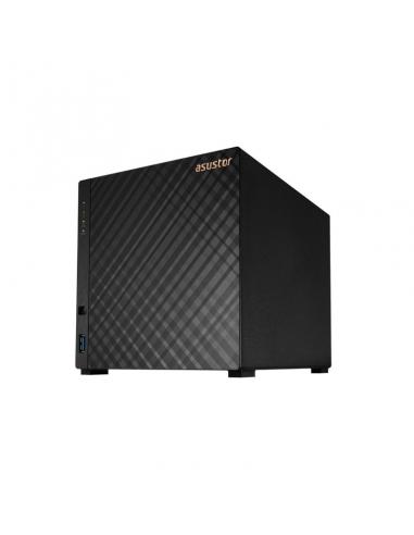 UNIDAD NAS ASUSTOR AS1204TL 4HDSA 3.5 QC1.7 1GBDDR4 WOW 1*2,5GLAN TORRE