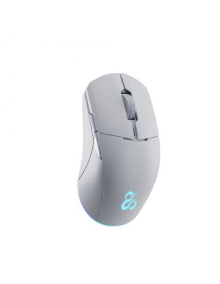 RATON GAMING NEWSKILL CHIRON PRO WIRELESS Y CABLE 16000DPI RGB 8 BOTONES BLANCO