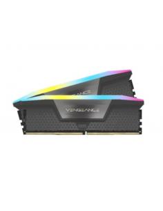 MEMORIA KIT DDR5 32GB(2X16GB) PC5-48000 6000MHZ CORSAIR VENGEANCE RGB CL36 GREY