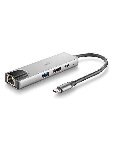 HUB USB-C NGS 4 EN 1 USB-C 1USB3 HDMI RJ45 ALUMINIO WONDERDOCKSUPRA