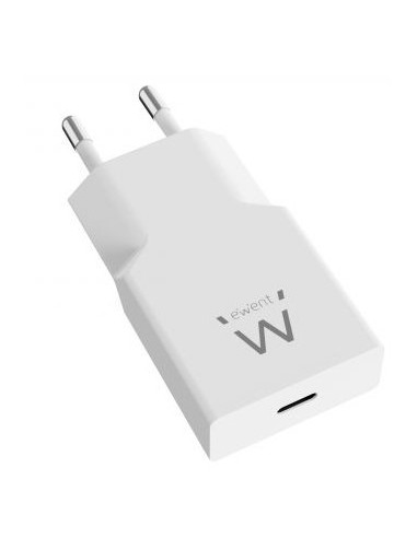 EWENT EW1310 Cargador rápido USB-C 20W Tec.Ganfast