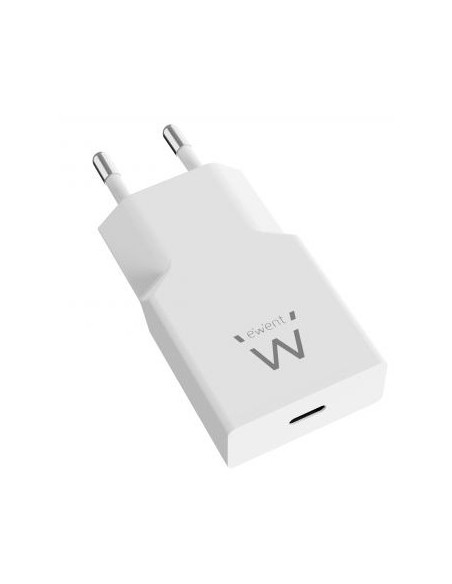 EWENT EW1310 Cargador rápido USB-C 20W Tec.Ganfast