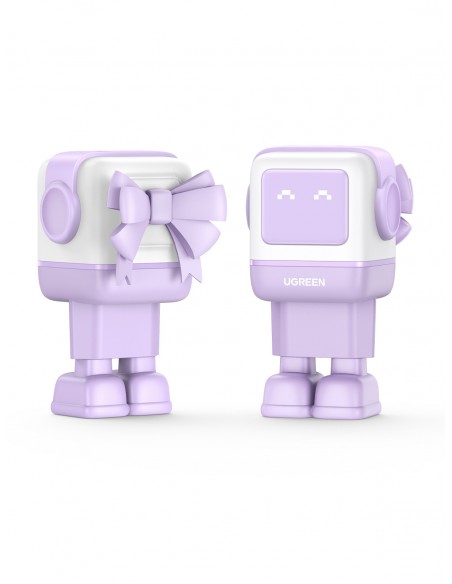 UGREEN CARGADOR PARED USB-A + 2xUSB-C 65W GAN FAST LILA