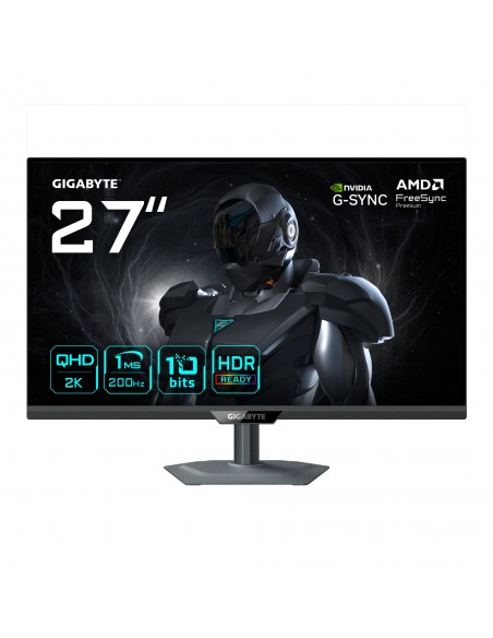 MONITOR GAMING GIGABYTE G27Q2 27" 2560x1440 QHD 200Hz IPS 1ms FreeSync