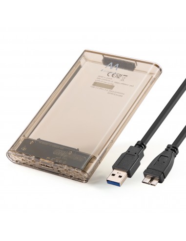 EWENT Carcasa USB3.2Gen1 para SATA 2.5"USB-A Trans