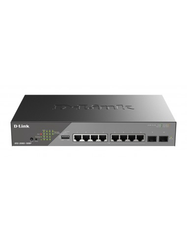 D-Link DSS-200G-10MP Switch 8xGbE PoE 2xSFP LR