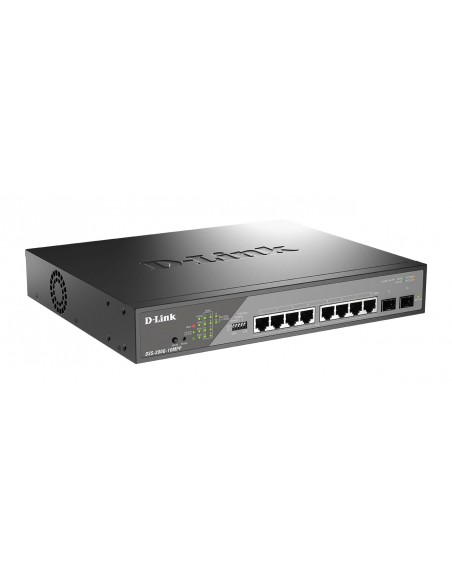 D-Link DSS-200G-10MP Switch 8xGbE PoE 2xSFP LR