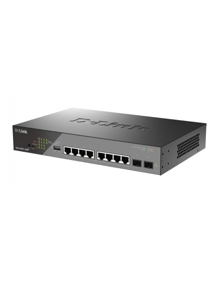D-Link DSS-200G-10MP Switch 8xGbE PoE 2xSFP LR