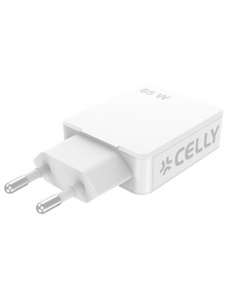 Celly Cargador 2 Usb-C 65w