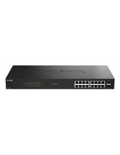D-Link DGS-1018P E Switch 16xGbE PoE+ 2xSFP