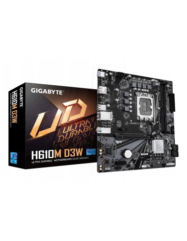Gigabyte Placa Base H610M D3W DDR5 mATX 1700