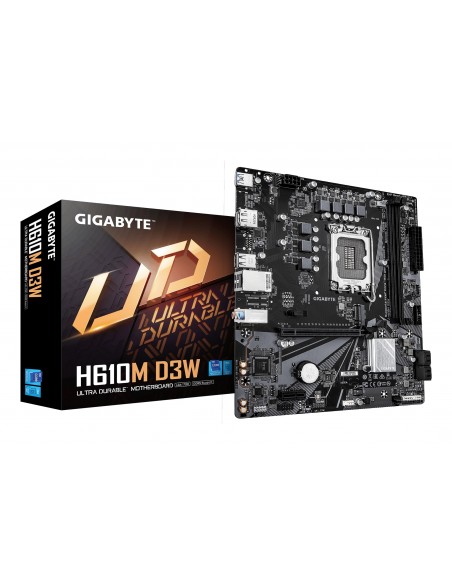 Gigabyte Placa Base H610M D3W DDR5 mATX 1700