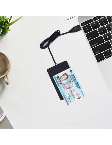 LECTOR TARJETAS INTELIGENTE EWENT USB SIN CONTACTO NFC   EW1053