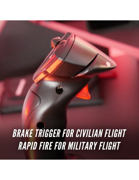 Thrustmaster T-Flight Stick X Negro PS3