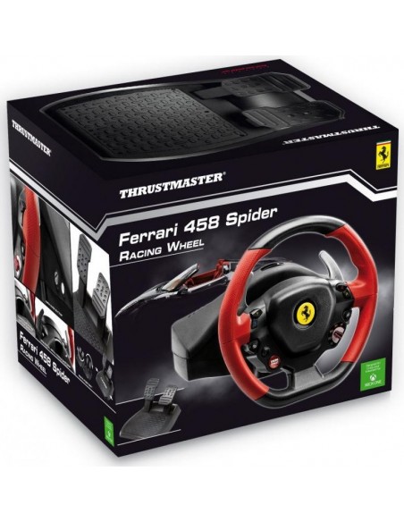 Thrustmaster Ferrari T458 Spider Xbox One Rojo
