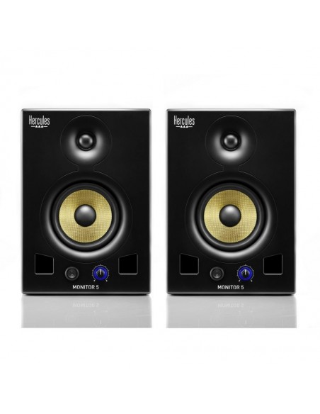 Hercules Monitor 5 De 2 vías Negro Alámbrico 80 W