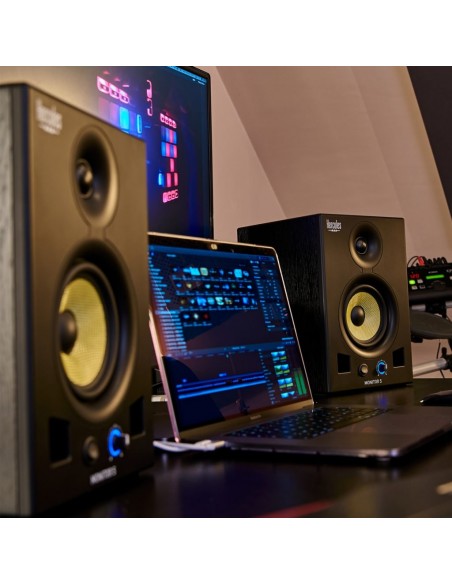 Hercules Monitor 5 De 2 vías Negro Alámbrico 80 W