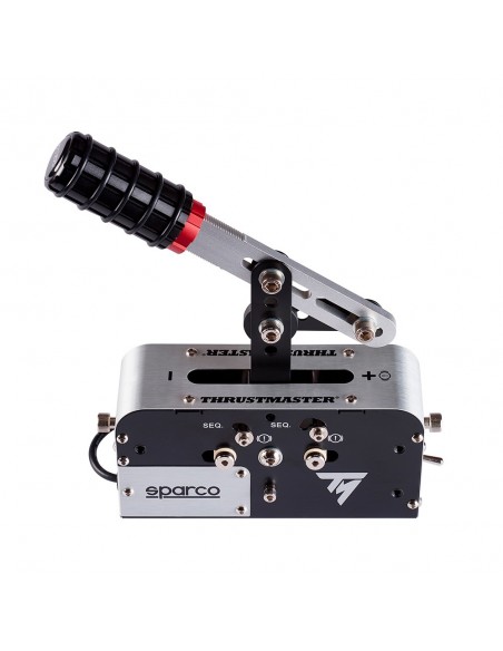 Thrustmaster TSS Handbrake Sparco Mod Negro, Acero inoxidable Freno de mano Analógico PC, PlayStation 4, Xbox One